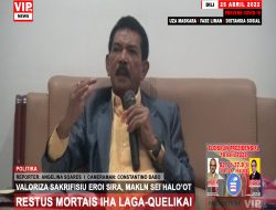 MAKLN Sei Haloot Restu Mortais iha Laga ho Quelikai