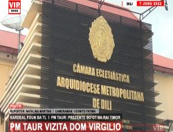 PM Taur Vizita Dom Virgilio da Silva