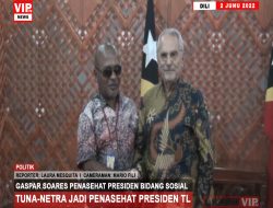 Gaspar Soares Tuna Netra Yang Jadi Penasehat Presiden Horta