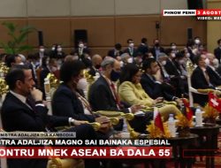 Ministra Adaljiza Magno Sai Bainaka Espesial iha Inkontru MNE ASEAN