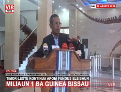 Timor-Leste Apoia Miliaun 1 ba Eleisaun Guinea Bissau