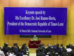 People to Peoplo Diplomacy, PR Horta Sei Halo Interkambiu Estudante TL-Laos