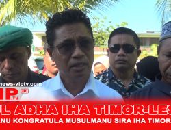 Governu Kongratula Musulmanu Timor-Leste ba Selebrasaun Idul Adha