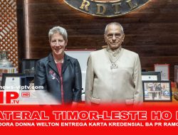 Entrega Karta Kredensial, Donna Ann Welton Embaixadora EUA ba Timor-Leste