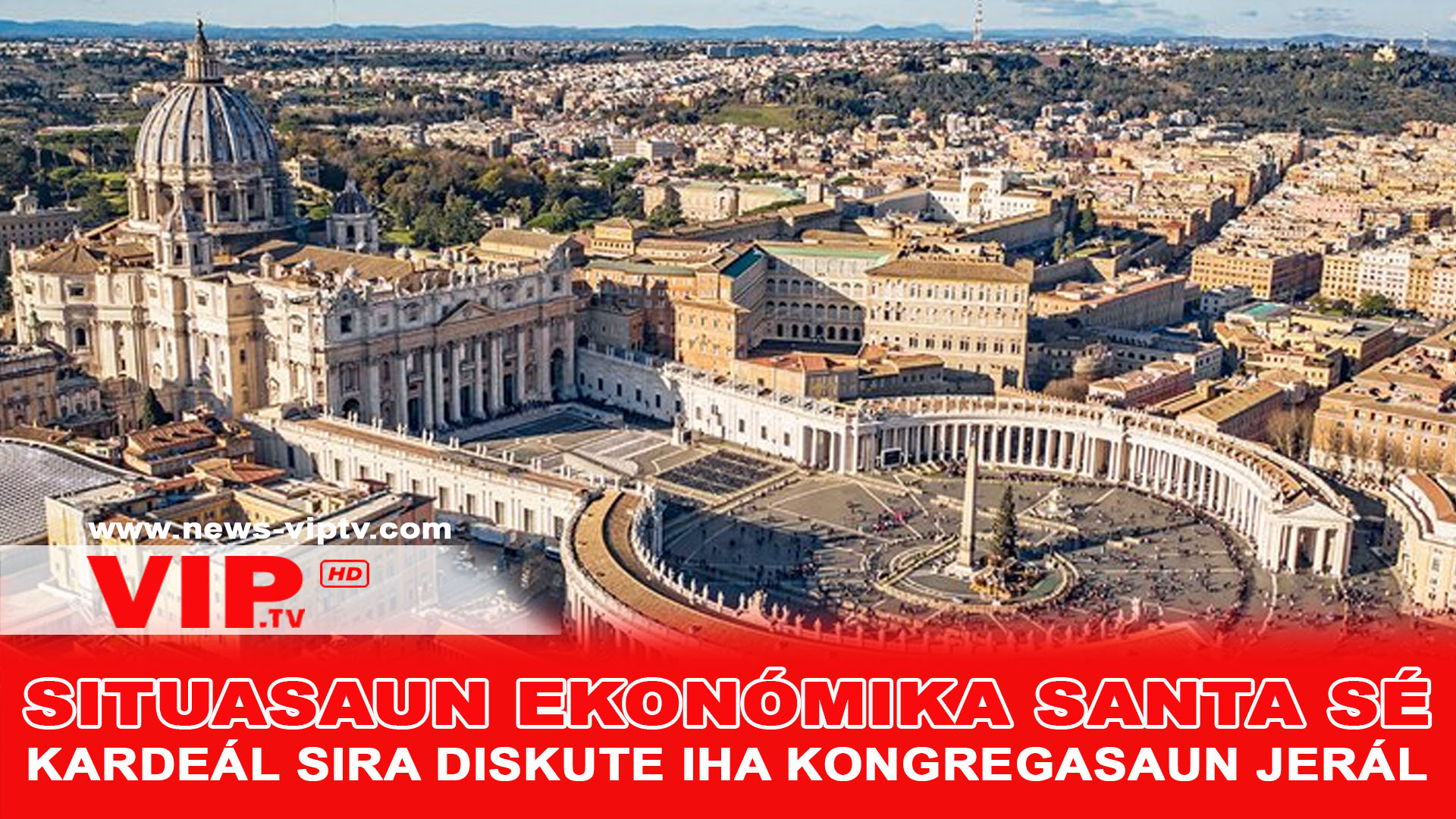 Kardeál Sira Diskute Situasaun Ekonómika Santa Sé nian iha Kongregasaun Jerál