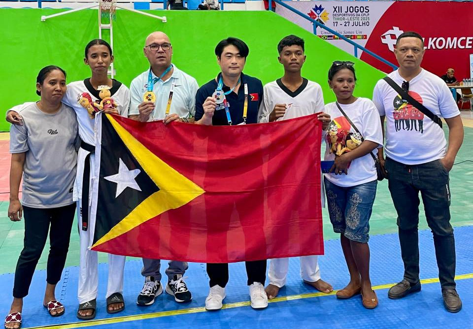 Timor-Leste Hetan Tan Medalla Osan Mean husi Taekwondo