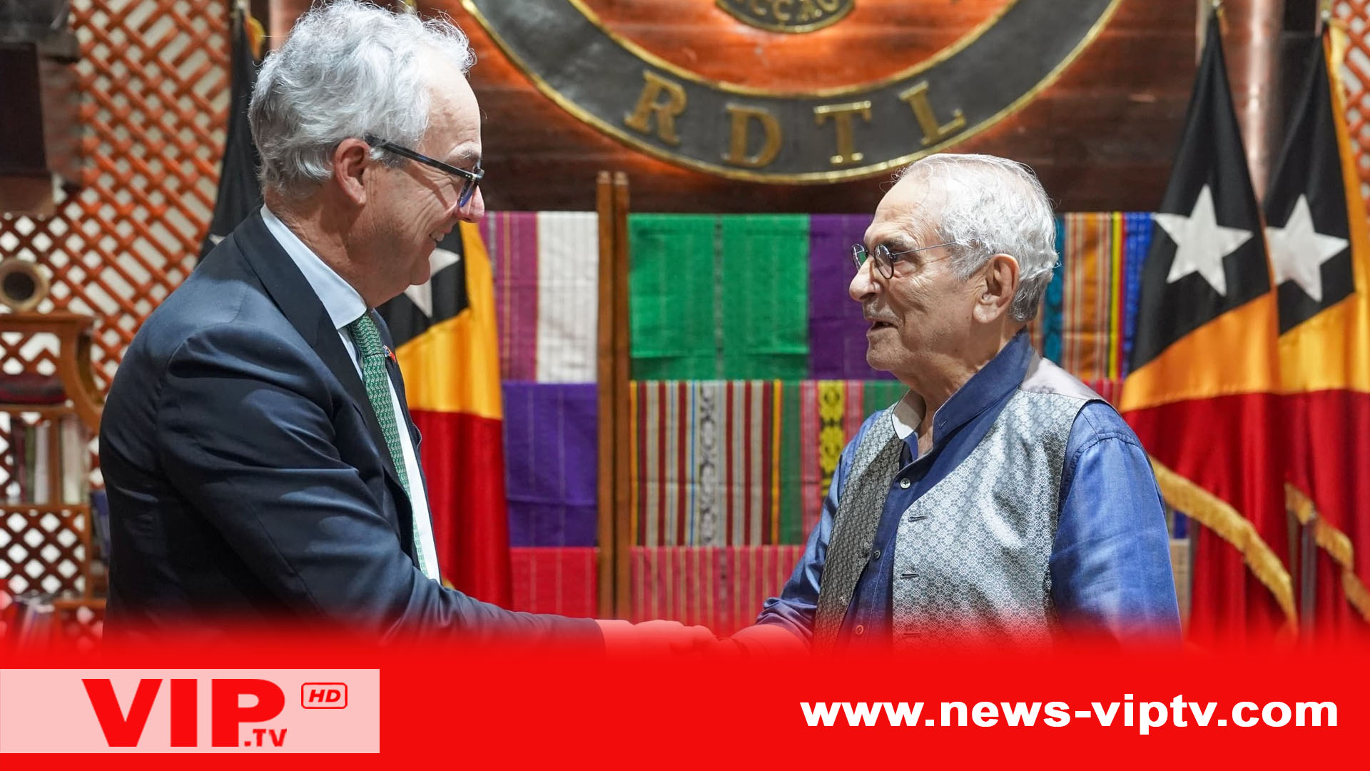 PR Ramos-Horta Simu Vizita Enviadu Espesial Nicholas Moore iha Timor-Leste
