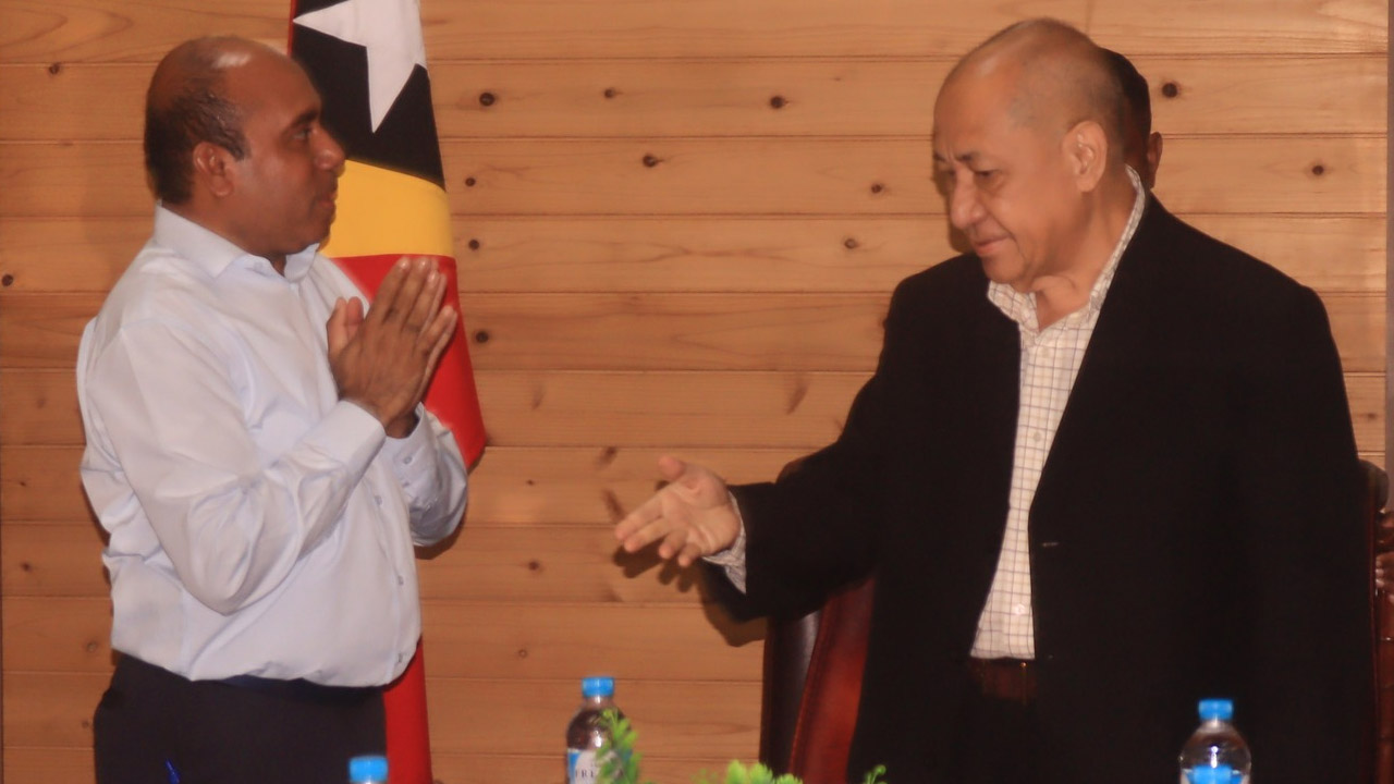 Konsellu Ministru Kontinua Fiar Régio da Cruz ba Prezidenti RAEOA