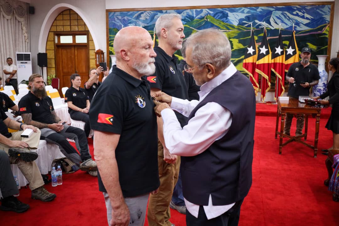 Timor-Leste Anugerahi Veteran  INTERFET MedaliSolidaritas Negara