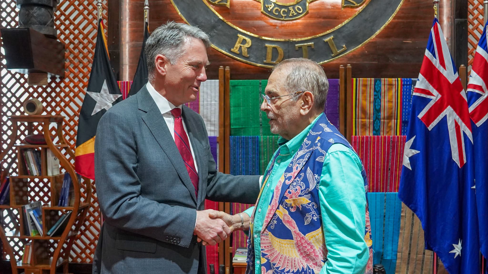 Photoday :PR Horta Simu Vizita Vise PM Australia Richard Marles